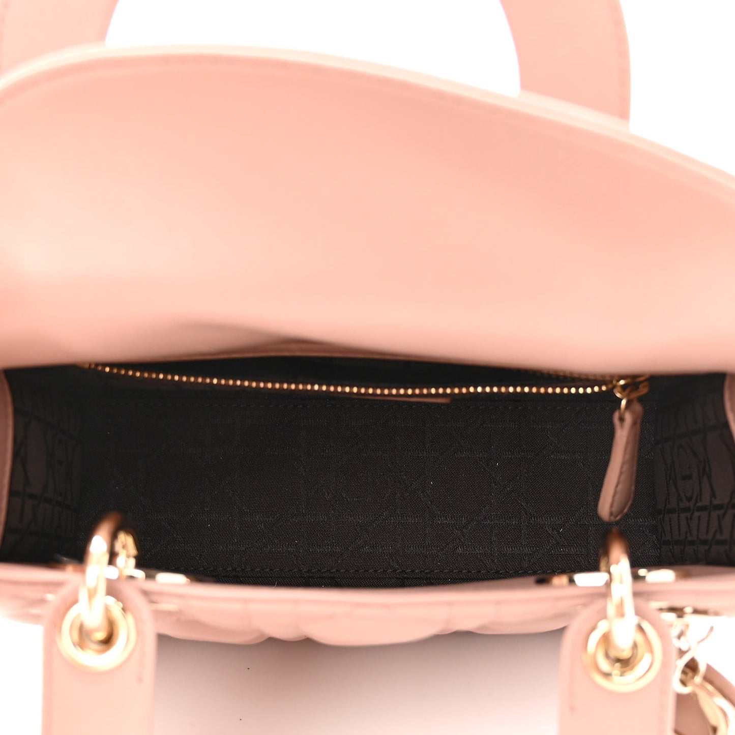 Lambskin Cannage Small My ABC Dior Lady Dior Blush