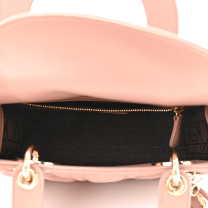 Christian Dior Lambskin Cannage Small My ABC Dior Lady Dior Blush 5 of 10