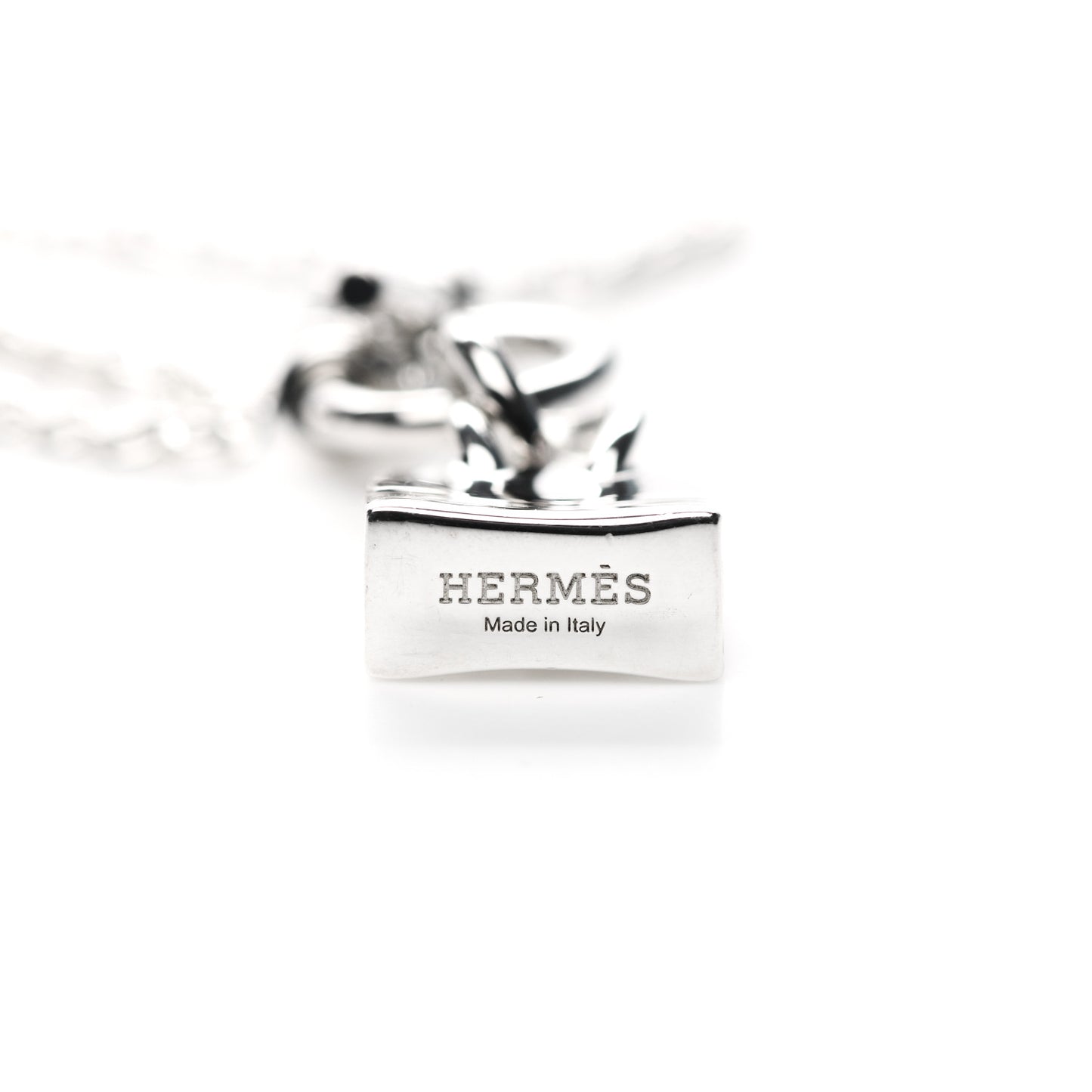 Sterling Silver Birkin Amulette Pendant Necklace