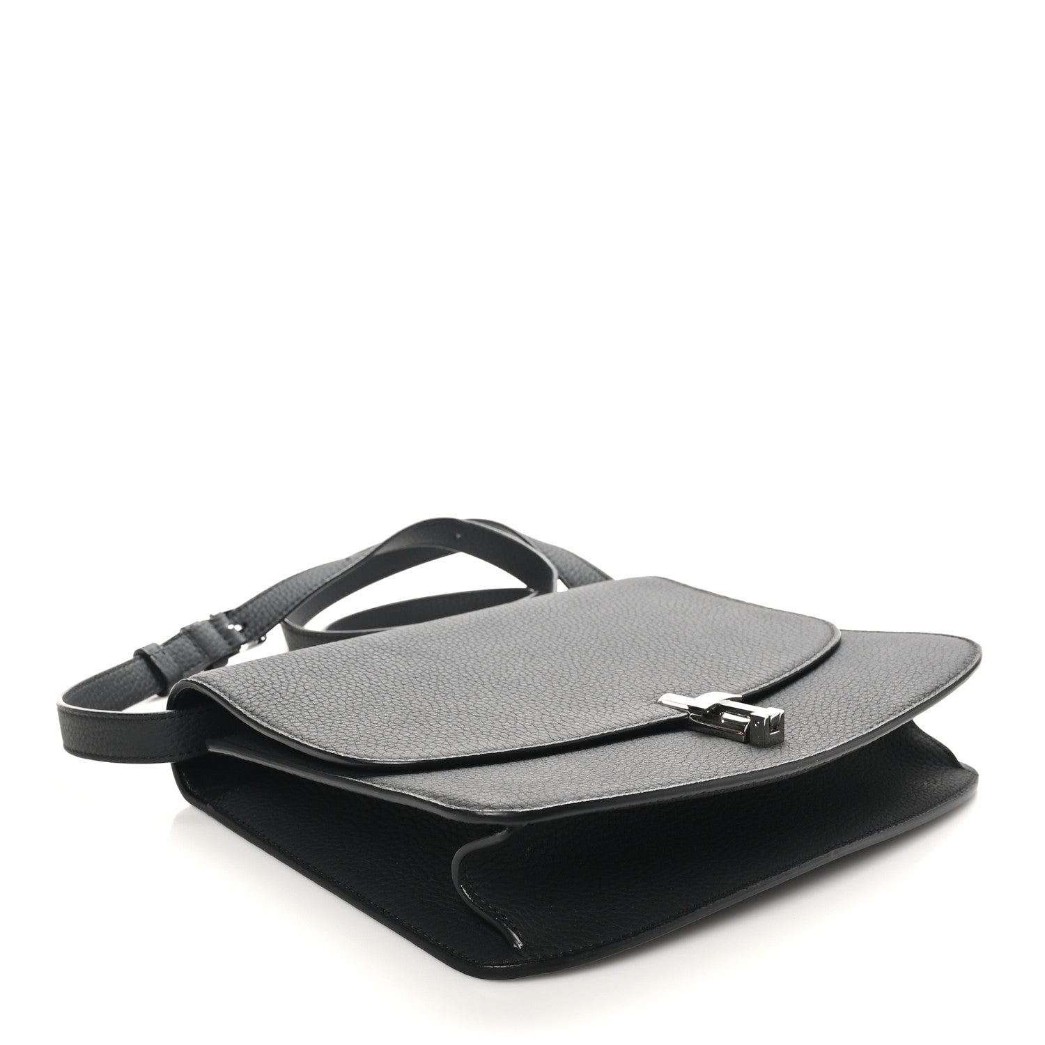 The Row Grained Calfskin The Sofia 10 Crossbody Black 4 of 9