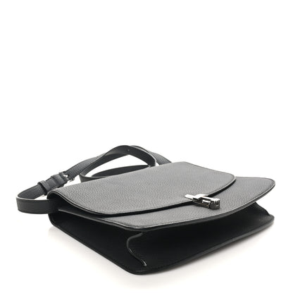 The Row Grained Calfskin The Sofia 10 Crossbody Black 4 of 9