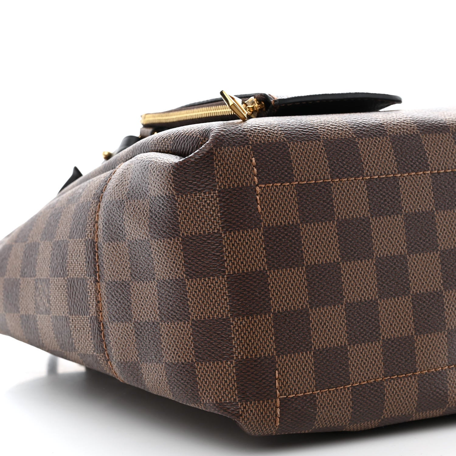 Louis Vuitton Damier Ebene Belmont PM Black 10 of 11