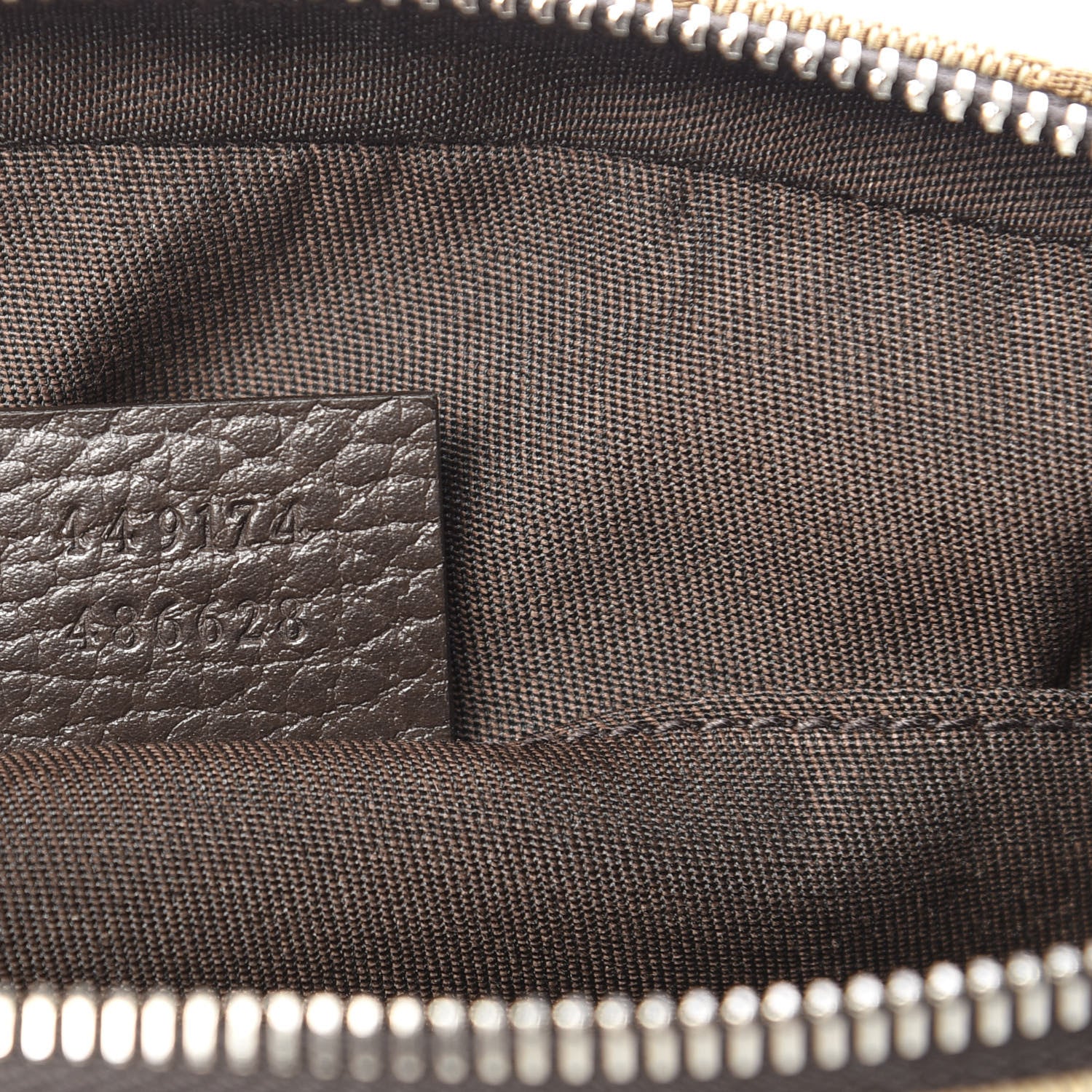 Gucci Monogram Belt Bag Dark Brown 7 of 10
