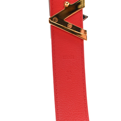 Louis Vuitton Epi 30mm LV Twist Belt 80 32 Coquelicot 4 of 9