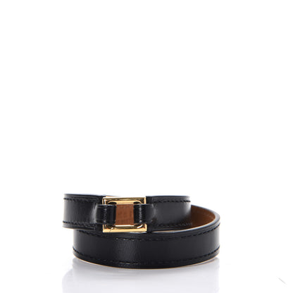 Hermes Chamonix Rivale Double Tour Bracelet XS Black 3 of 8