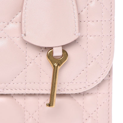Christian Dior Lambskin Cannage Large Dioraddict Flap Rose Poudre 15 of 16