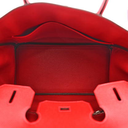 Hermes Epsom Birkin 30 Rouge Casaque 5 of 15