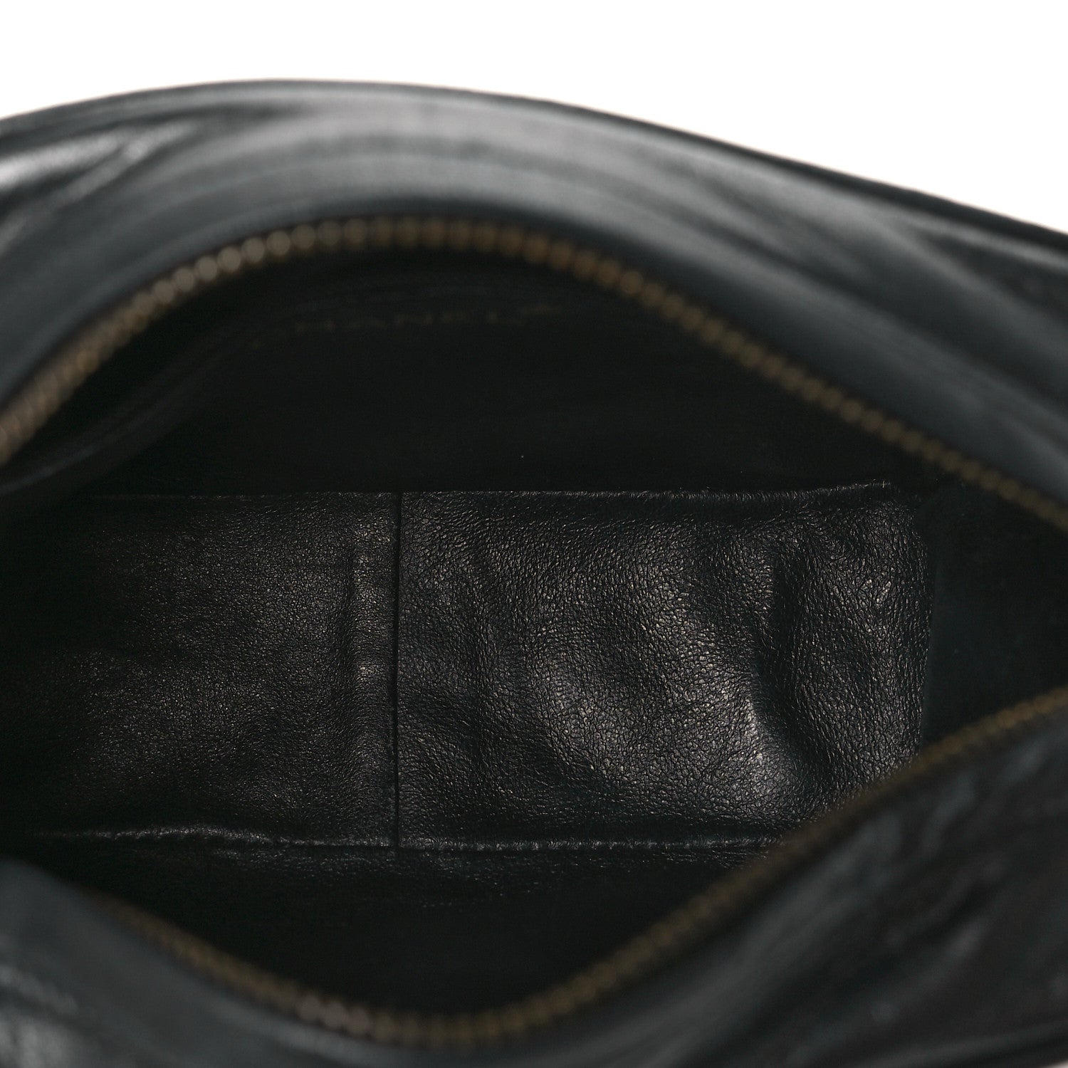 Chanel Lambskin Quilted CC Tassel Camera Case Black 5 of 11