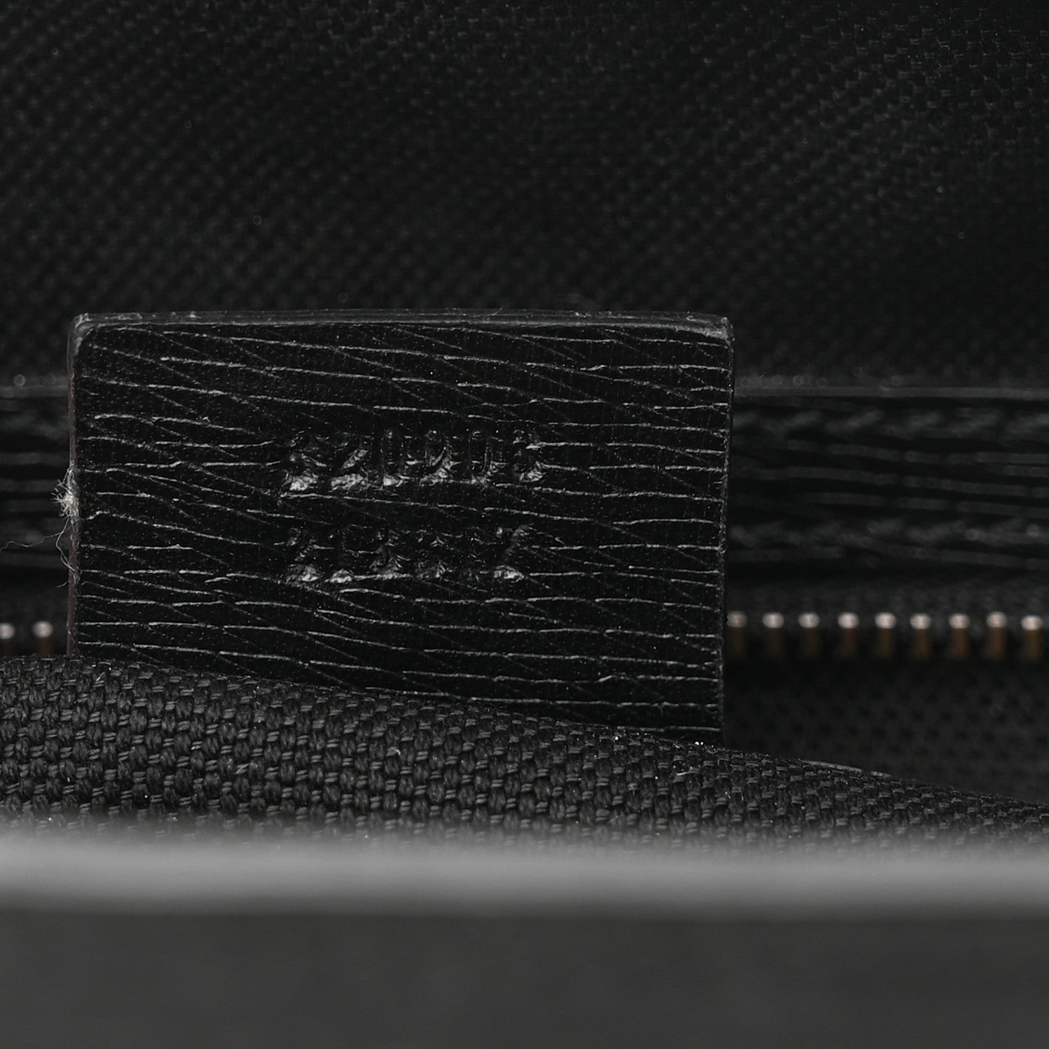 Gucci Textured Calfskin Large Bright Bit Tote Black 7 of 10