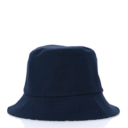 Christian Dior Oblique Reversible Teddy-D Brim Bucket Hat 59 Blue 11 of 13
