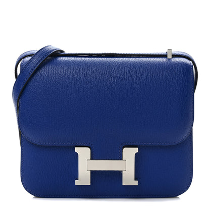 Hermes Chevre Mysore Constance 18 Bleu Electrique 1 of 10