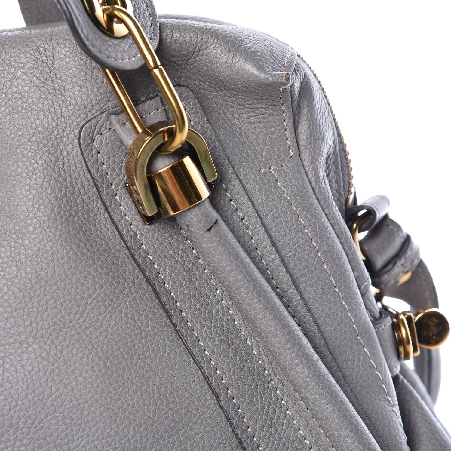 Chloe Calfskin Medium Paraty Cashmere Grey 15 of 15