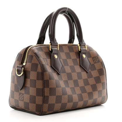Louis Vuitton Damier Ebene Speedy Bandouliere 20 3 of 9