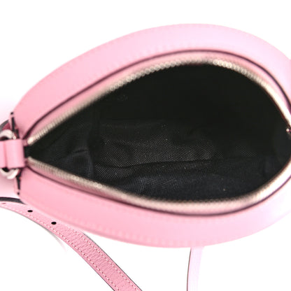Gucci GG Supreme Monogram Psychedelic Round Shoulder Bag Black Multicolor Sugar Pink 5 of 10