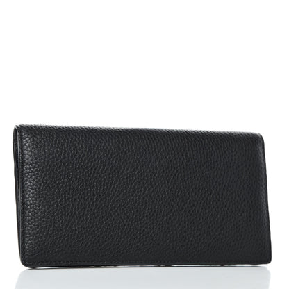 Burberry Calfskin Hastings Continental Wallet Black 3 of 8