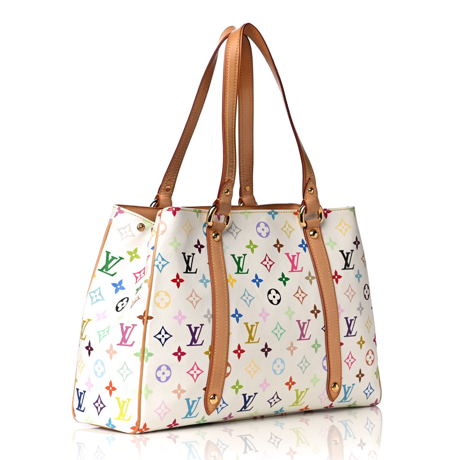 Louis Vuitton Monogram Multicolor Aurelia MM White 3 of 11