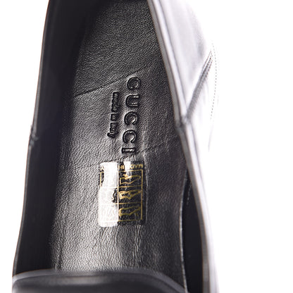 Gucci Lambskin Womens Brixton Horsebit Loafers 39 Black 10 of 10