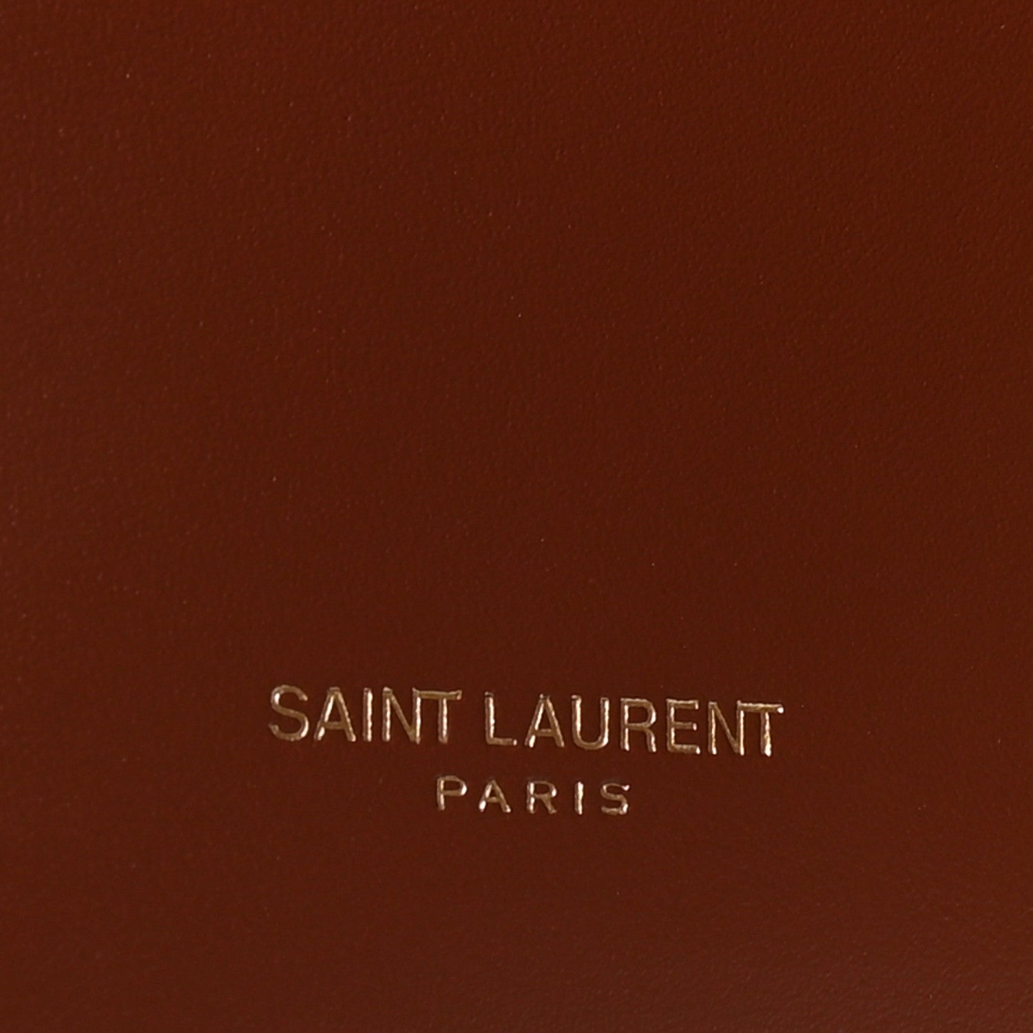 Saint Laurent Classic Toile Monogram A6 Agenda Sleeve Brown 6 of 6