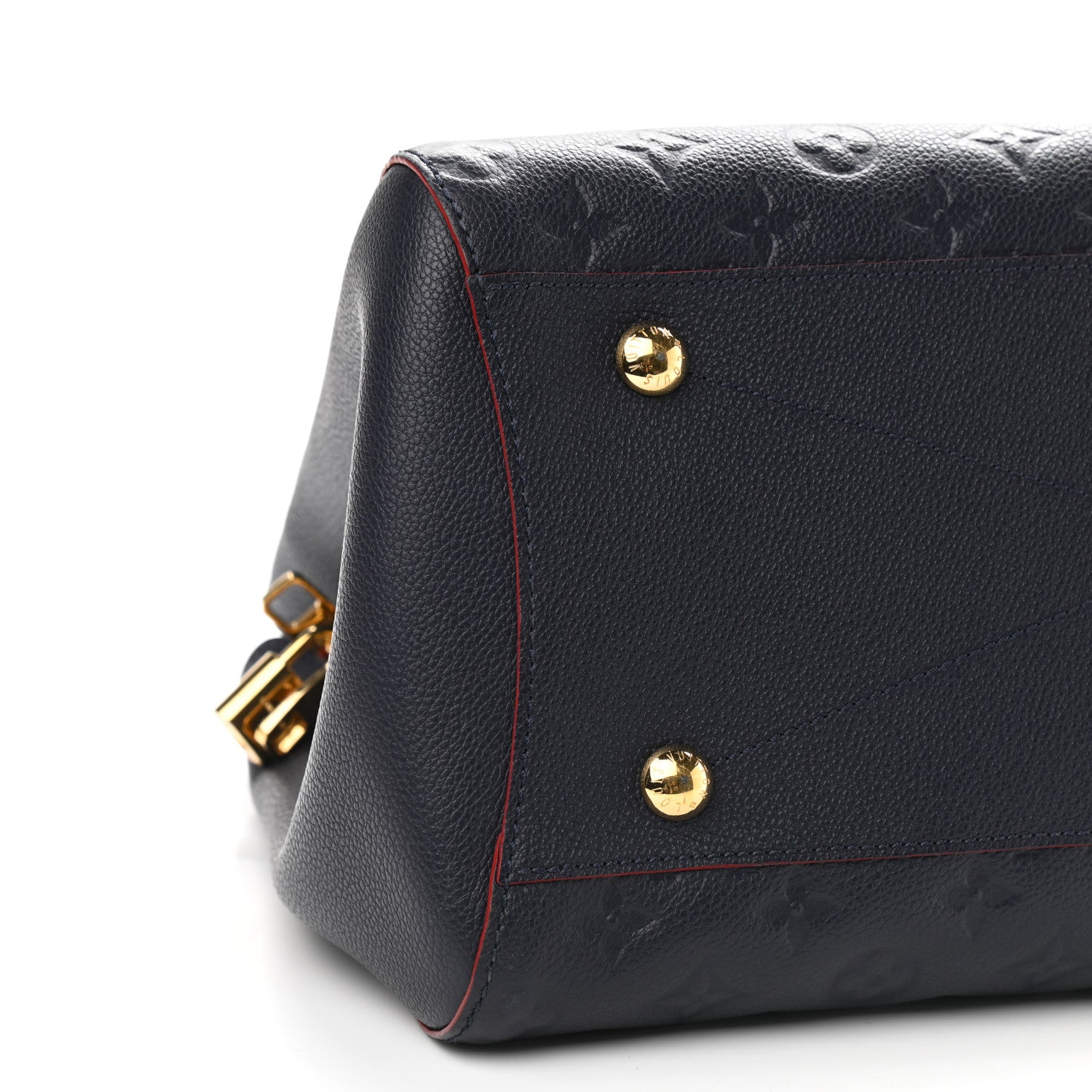 Louis Vuitton Empreinte Montaigne GM Marine Rouge 8 of 11