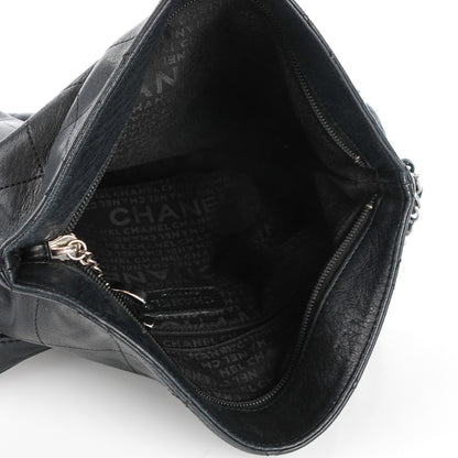 Chanel Lambskin Stitched Medium Ultimate Soft Tote Black 5 of 7