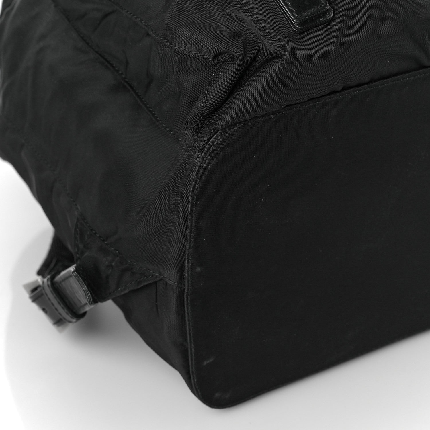 Prada Nylon Vela Medium Backpack Black 7 of 8