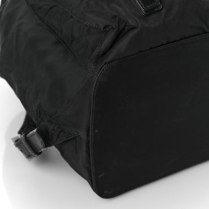 Prada Nylon Vela Medium Backpack Black 7 of 8