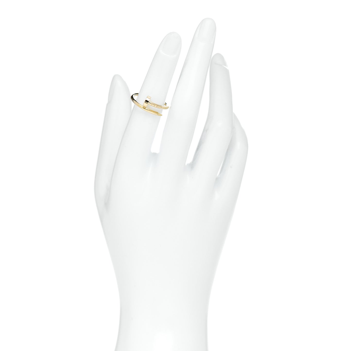 18K Yellow Gold Small Juste Un Clou Ring 50 5.25