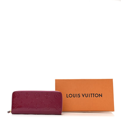 Louis Vuitton Vernis Clemence Wallet Violet 8 of 8
