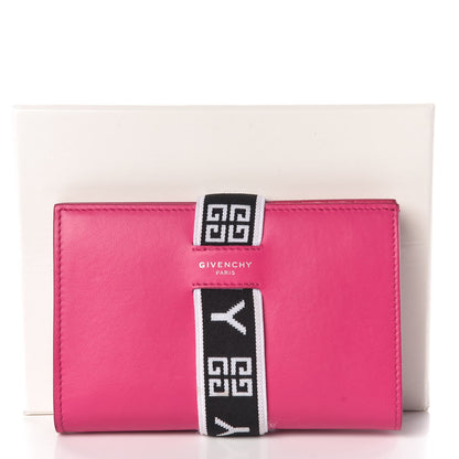 Givenchy Calfskin Urban Medium Logo Flap Wallet Cyclamen 7 of 7