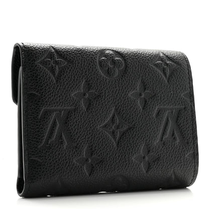 Louis Vuitton Empreinte Victorine Wallet Black 3 of 7