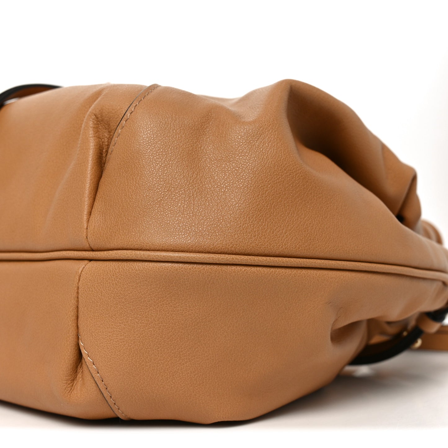 Calfskin Small Spy Dark Honey