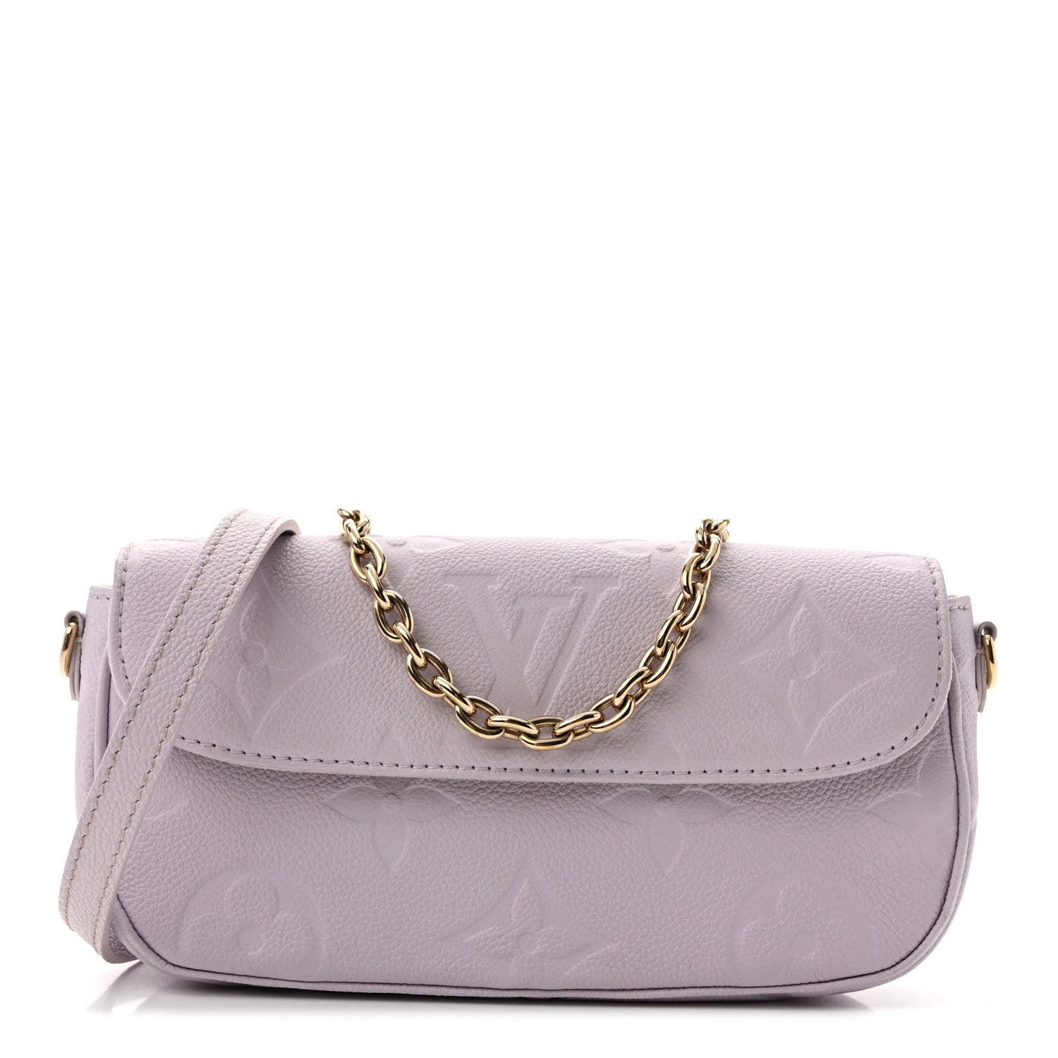 Louis Vuitton Empreinte Monogram Giant Ivy Wallet On Chain Misty Lilac 1 of 13