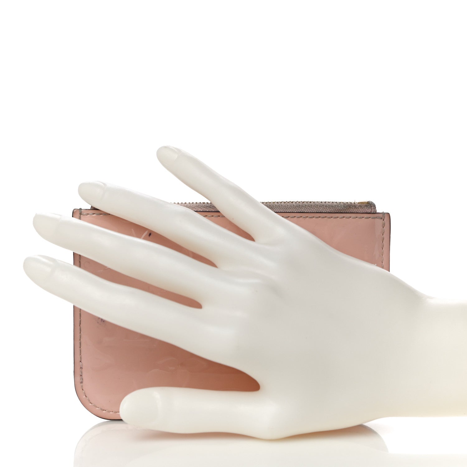 Louis Vuitton Vernis Key Pouch Rose Ballerine 2 of 14