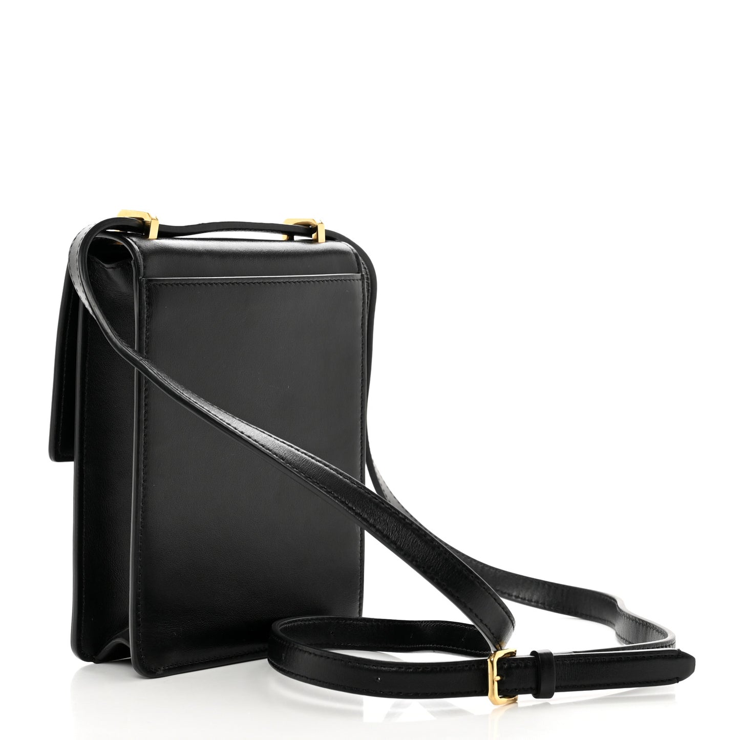 Smooth Calfskin TB Robin Bag Black