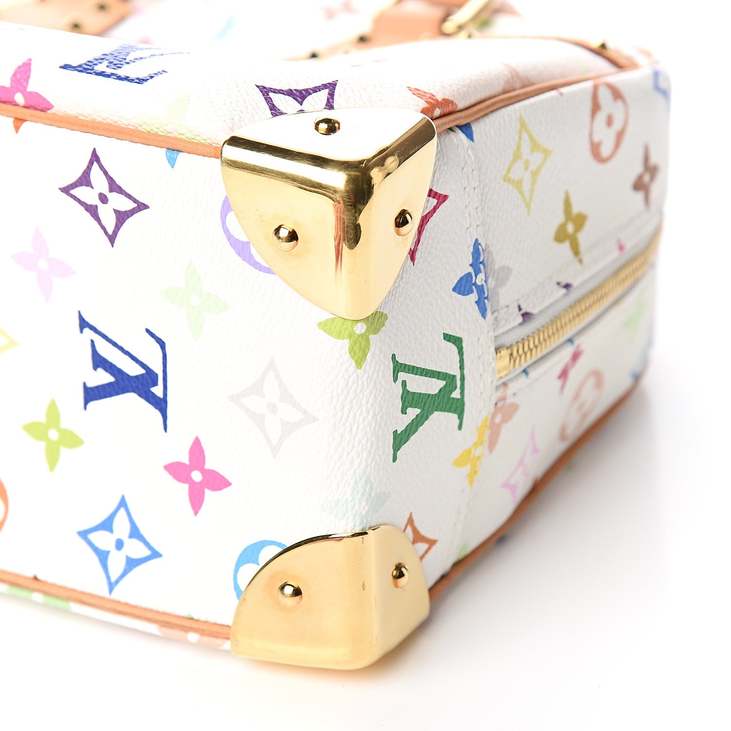 Louis Vuitton Monogram Multicolor Trouville White 7 of 10