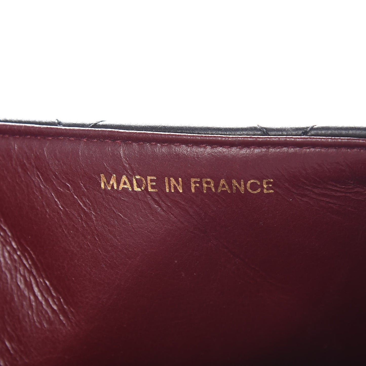 Lambskin Quilted Medium Single Flap Black