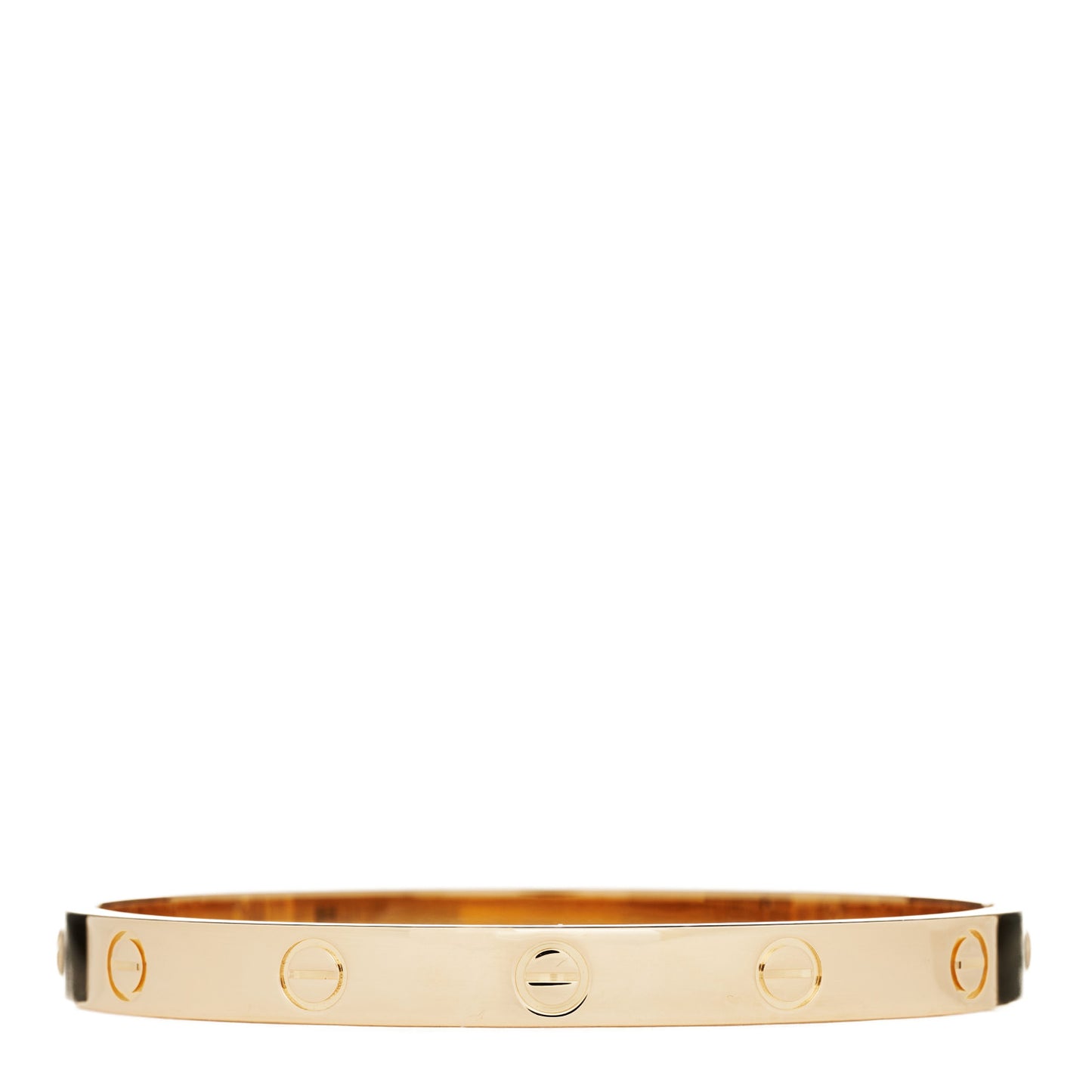 18K Yellow Gold LOVE Bracelet 17
