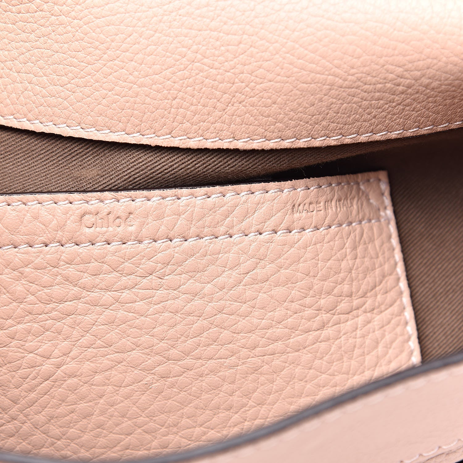 Chloe Calfskin Medium Marcie Round Crossbody Bag Blush Nude 6 of 13