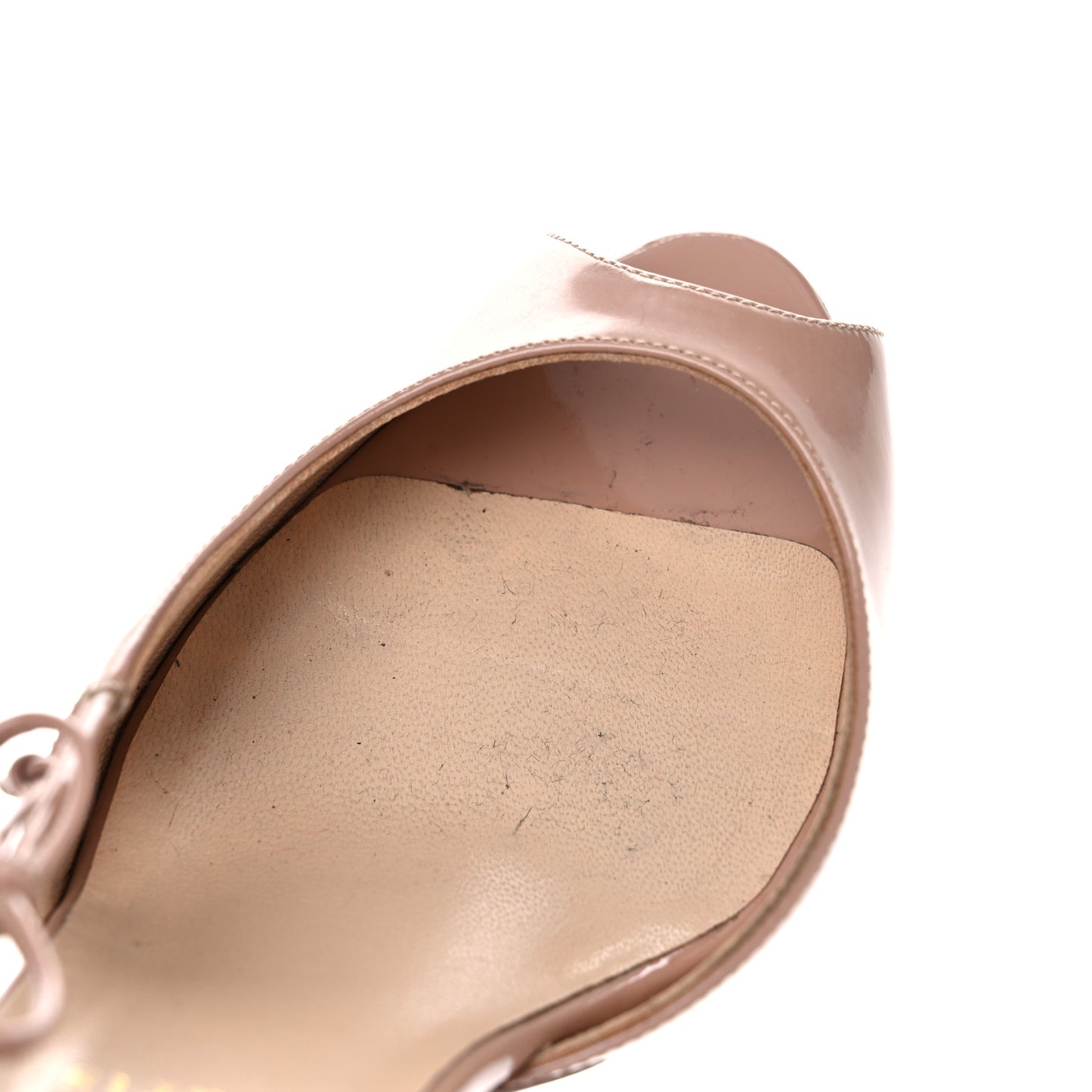 Patent D'Orsay Delico 100 Pumps 39.5 Nude