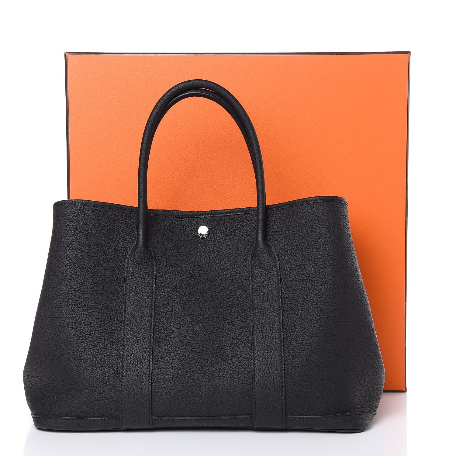 Hermes Negonda Garden Party Tote 36 MM Black 9 of 9