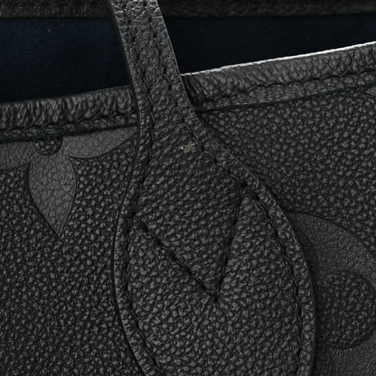 Louis Vuitton Empreinte Monogram Giant Neverfull MM Black 10 of 10
