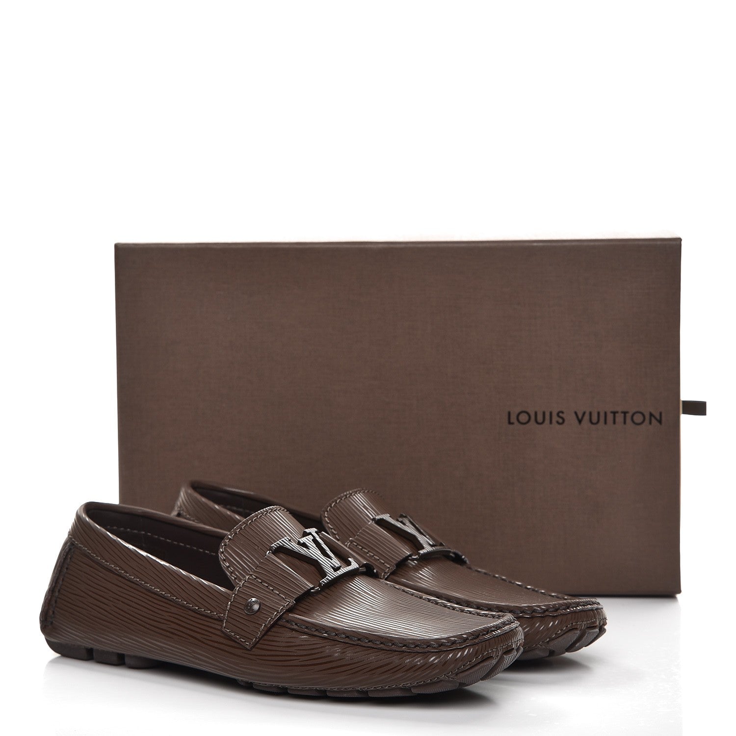 Louis Vuitton Mens Epi Monte Carlo Mocassin Loafers 7 10 of 10