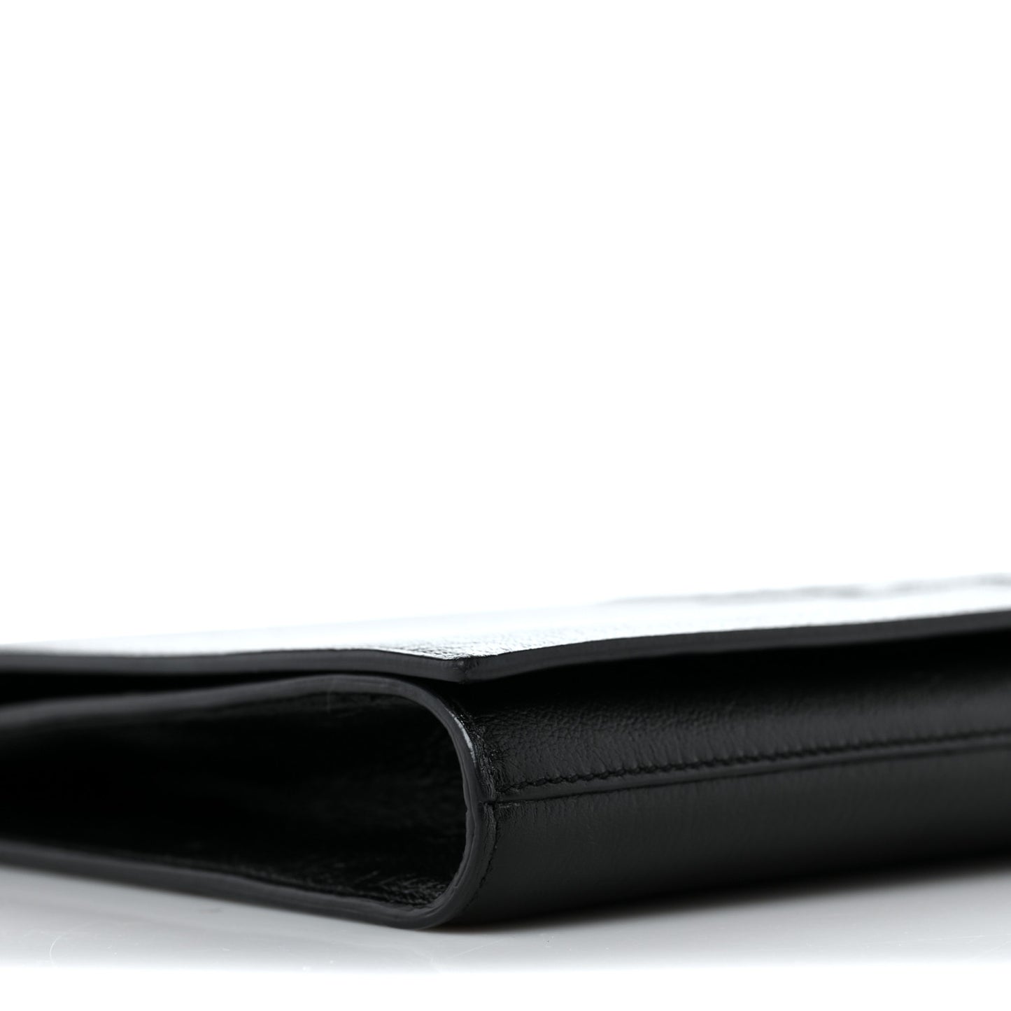 Calfskin Monogram Large Belle De Jour Clutch Black