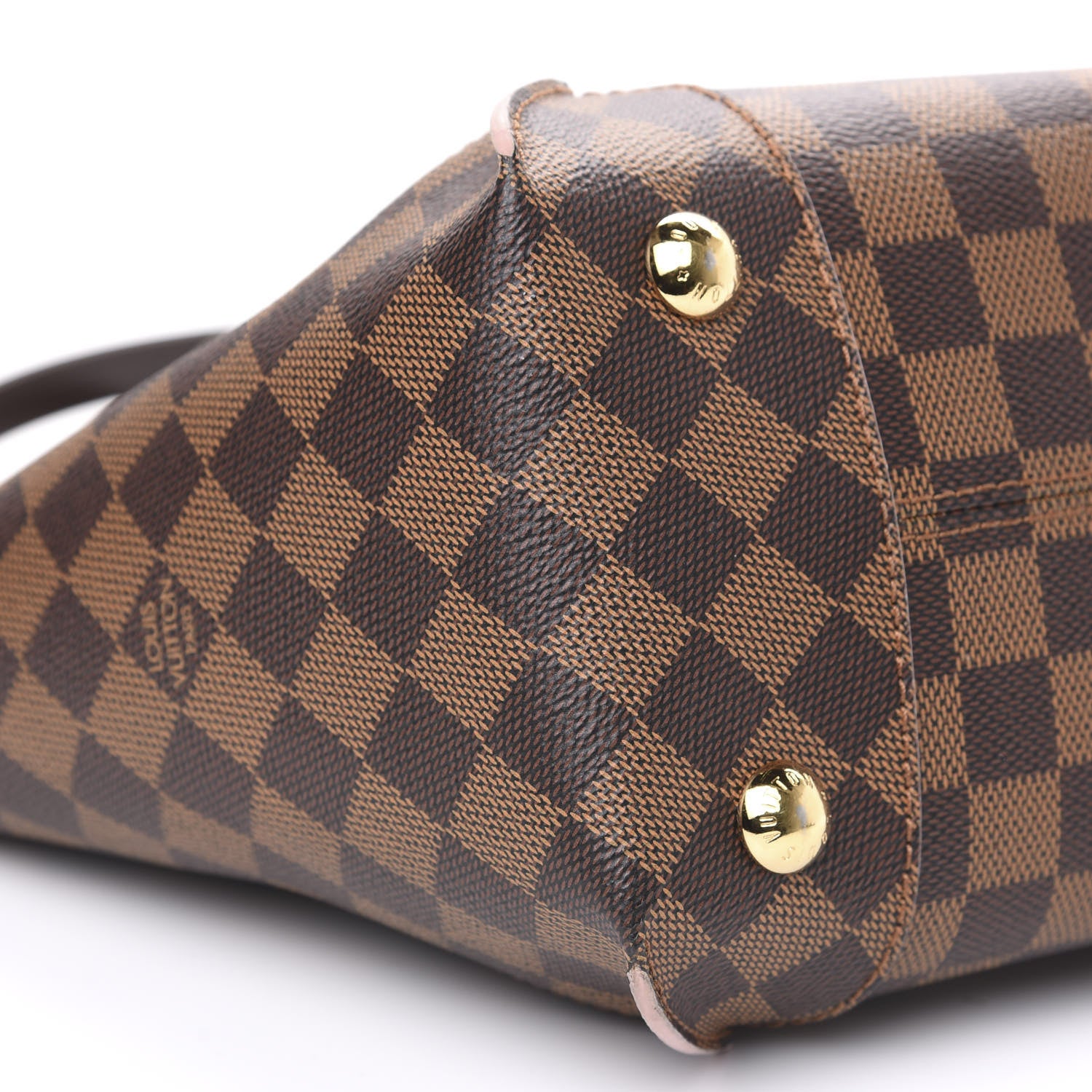 Louis Vuitton Damier Ebene Caissa Tote PM Rose Ballerine 9 of 10
