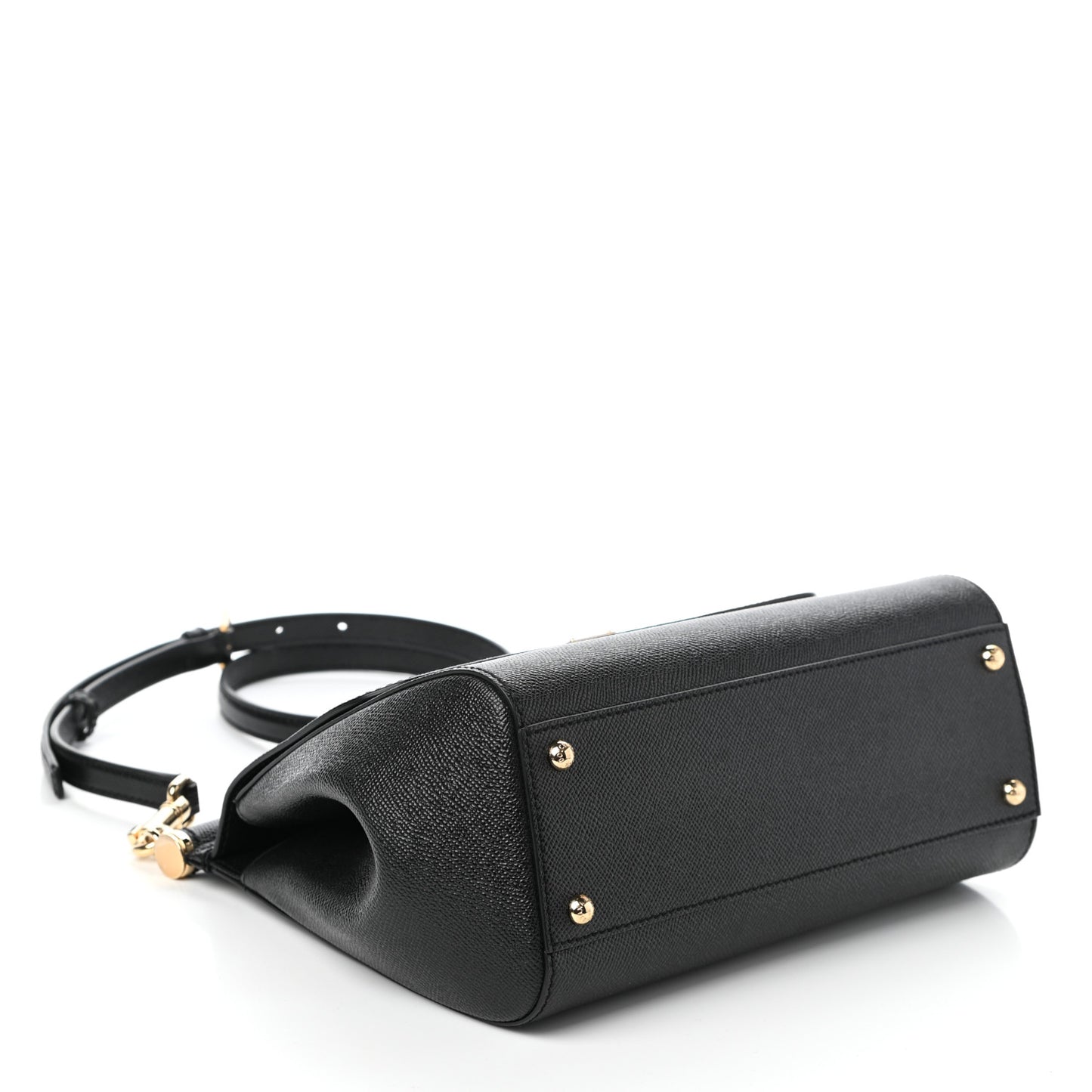 Dauphine Medium Miss Sicily Satchel Black