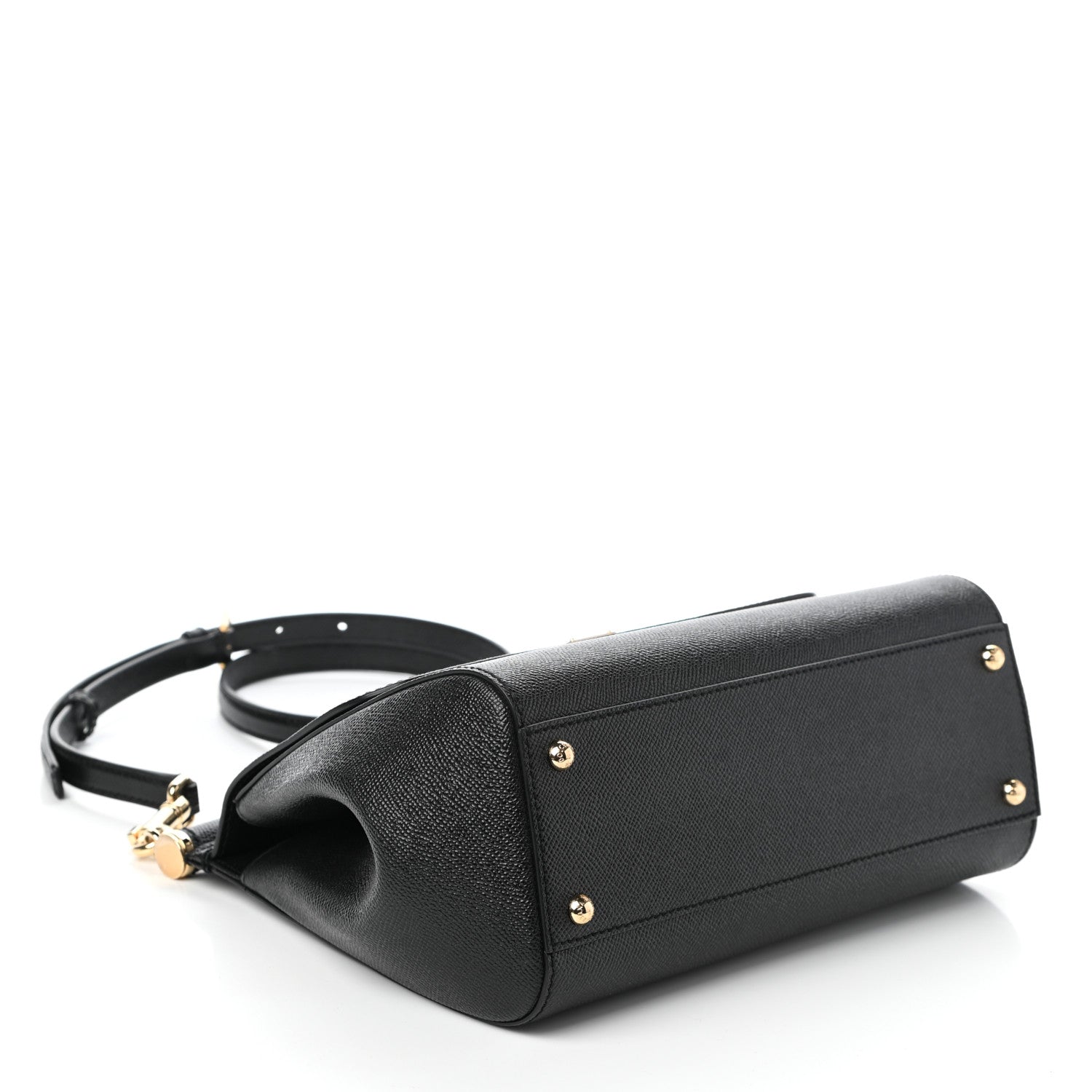 Dolce & Gabbana Dauphine Medium Miss Sicily Satchel Black 5 of 10