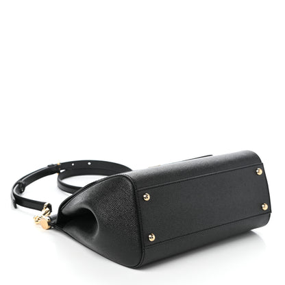 Dolce & Gabbana Dauphine Medium Miss Sicily Satchel Black 5 of 10