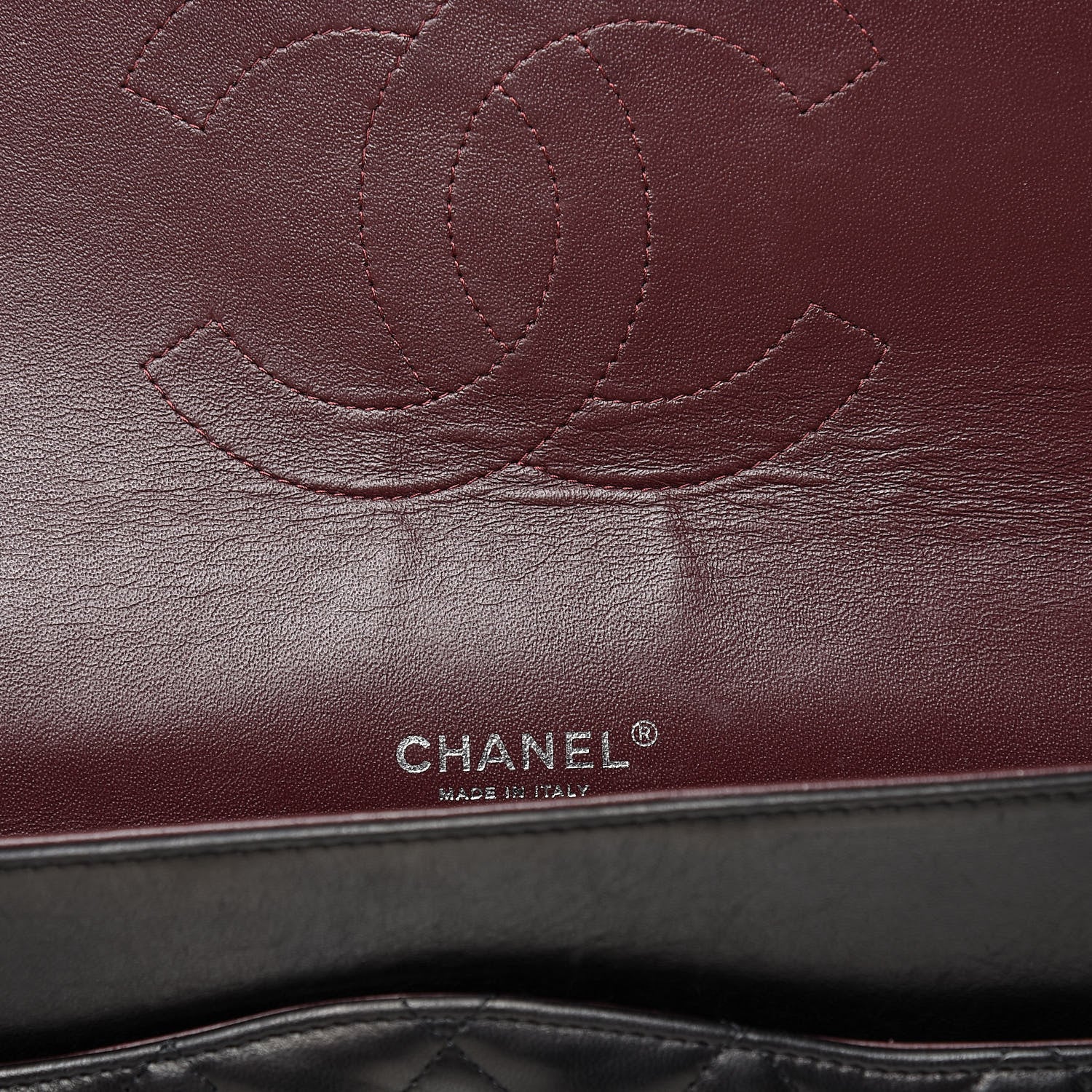 Chanel Lambskin Quilted Maxi Double Flap Black 11 of 15