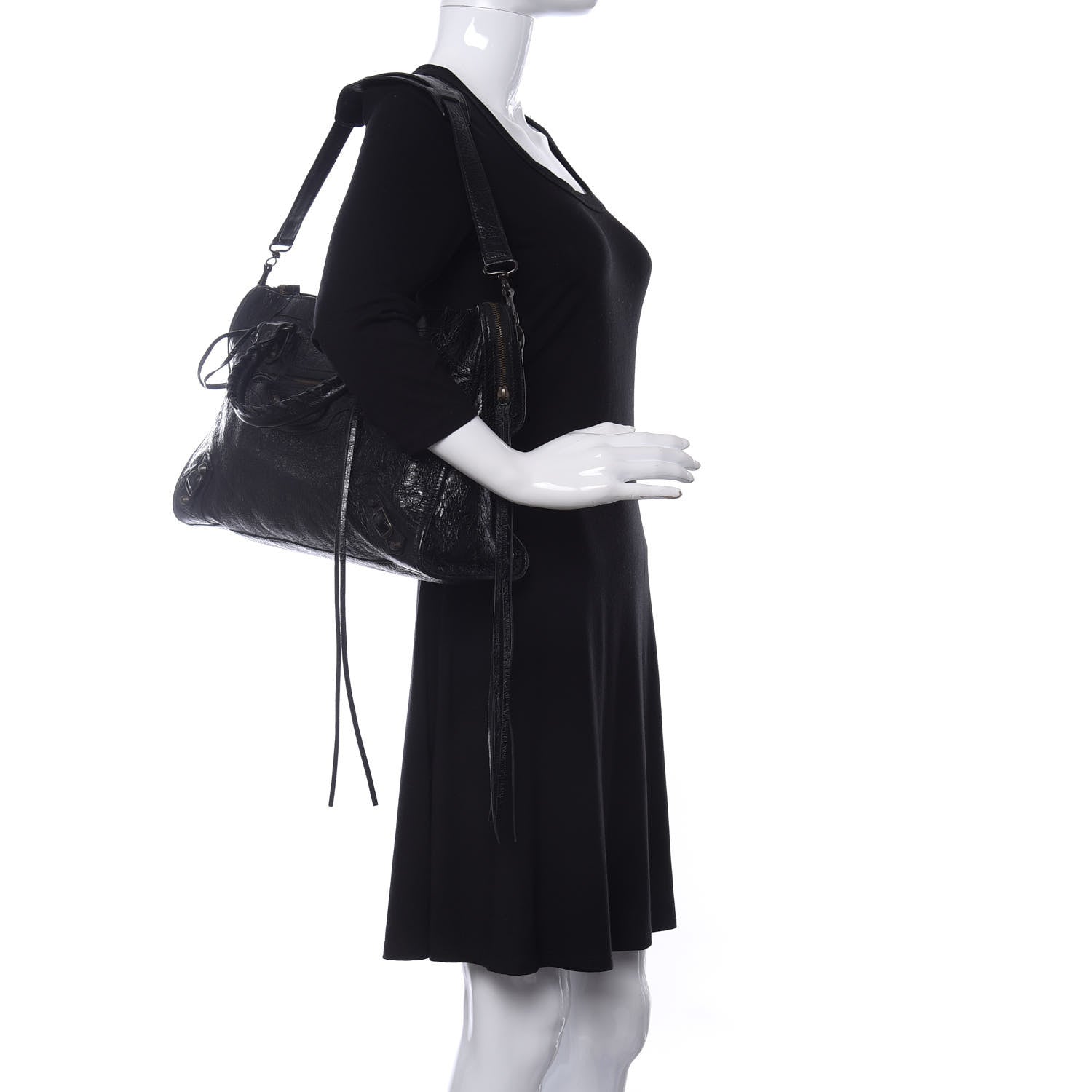 Balenciaga Agneau Classic Hardware City Black 2 of 11