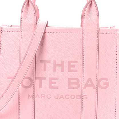 Marc Jacobs Grained Calfskin Small The Tote Bag Ribbon Pink 7 of 9